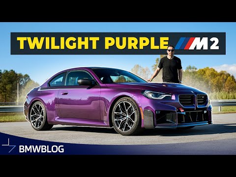 2025 BMW M2 in Twilight Purple - First Look