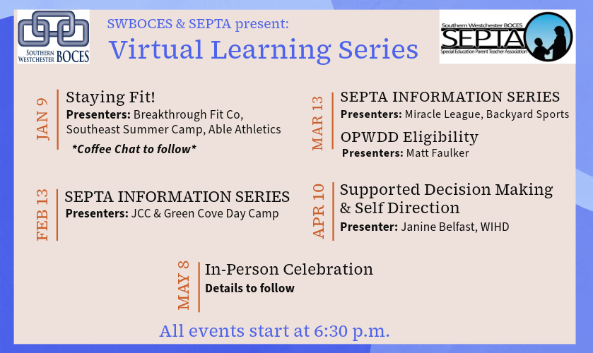 special ed pta save the dates graphic