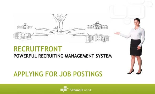 recruitfront applying for postings