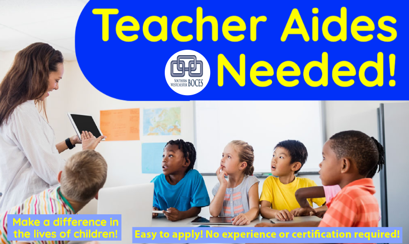 teacher aides needed graphic