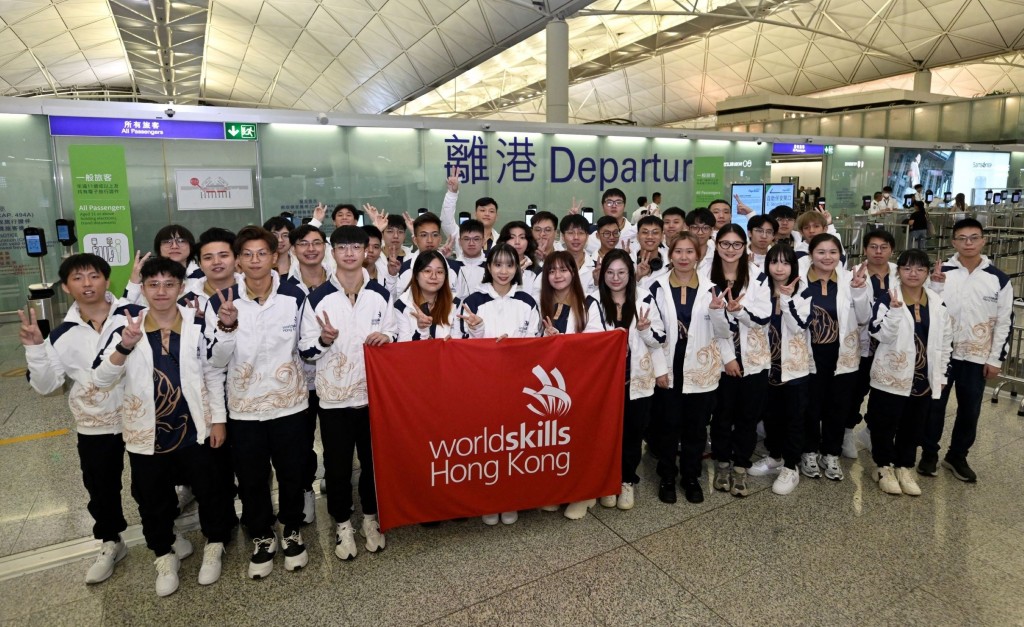 香港隊今年於「2024年里昂世界技能大賽」的參賽人數及項目均是歷屆最多。