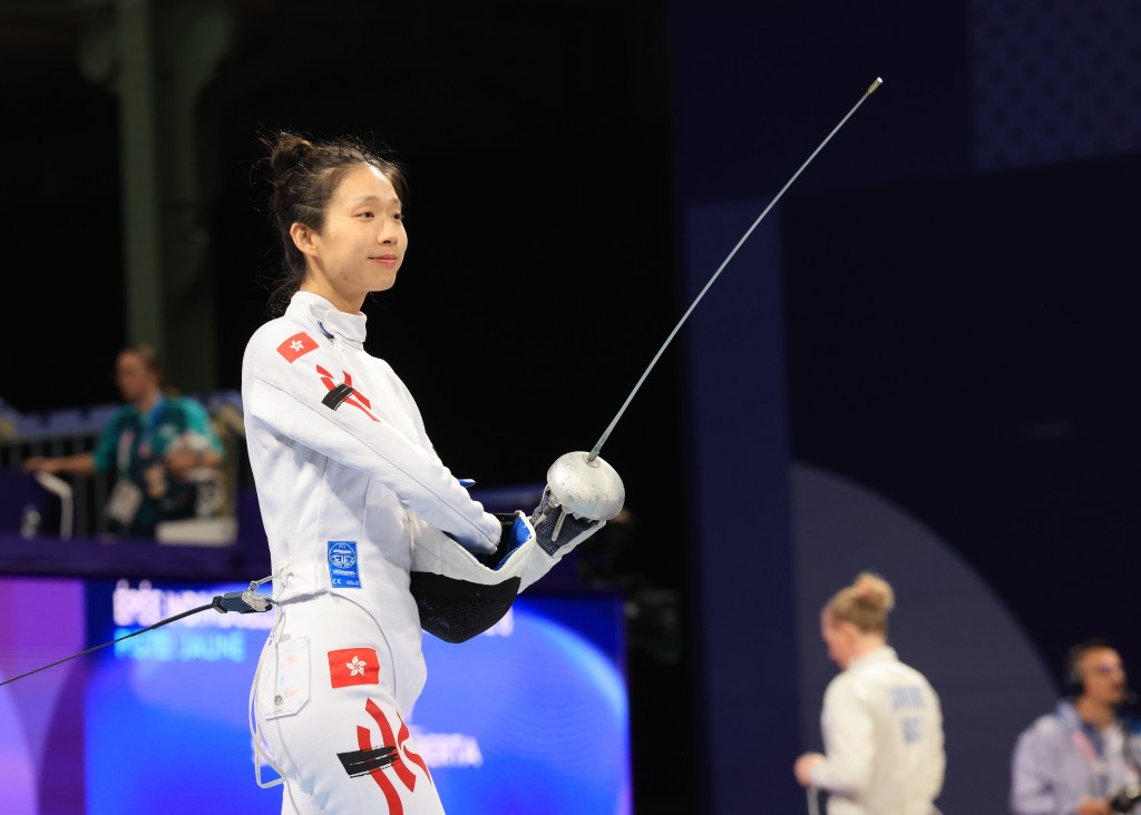 曾稱「覺得在香港做運動員好幸福」的她見記者時解釋，指幸福是因為自己「搵到堅持嘅運動」。