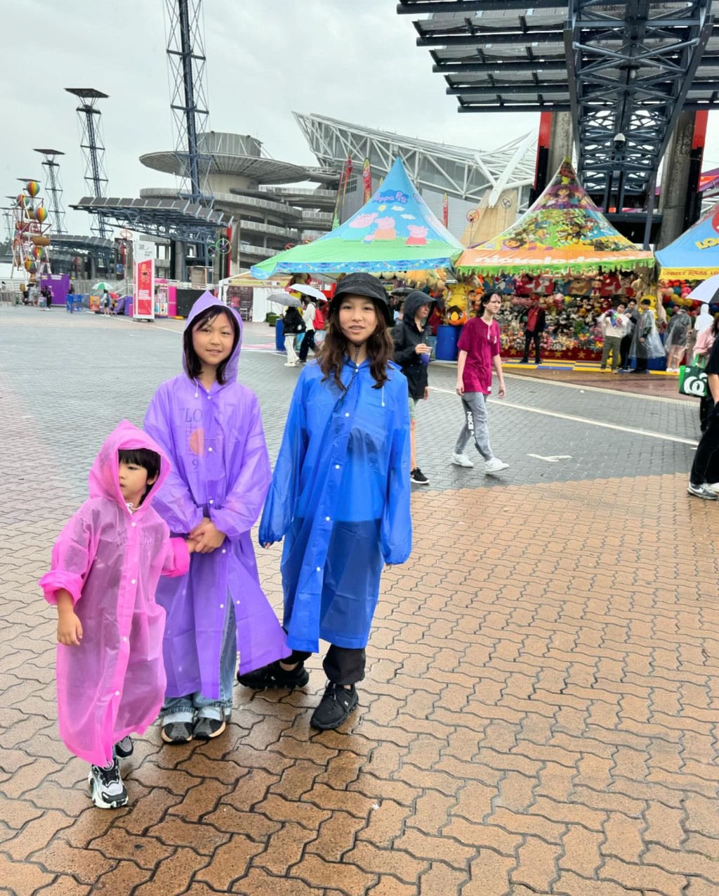 蔡少芬女兒旋風式長大。