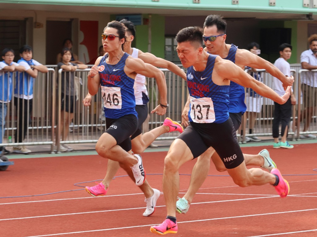 香港男子接力隊將有全新組合。徐嘉華攝