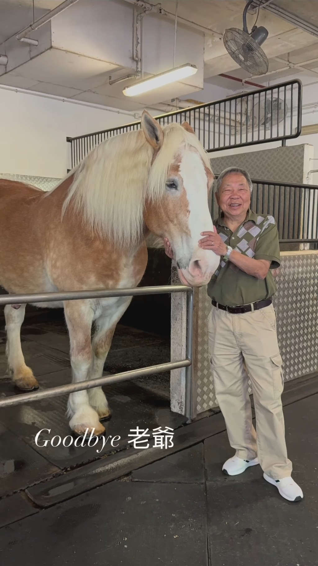 容羨媛上月在IG發悼念文，透露老爺在家中突然暈倒，送院後搶救無效。  ​