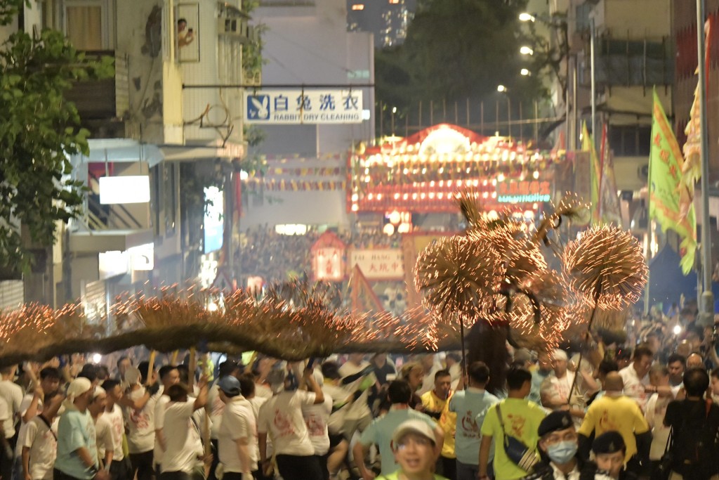 大坑舞火龙将于9月16至18日晚举行。资料图片