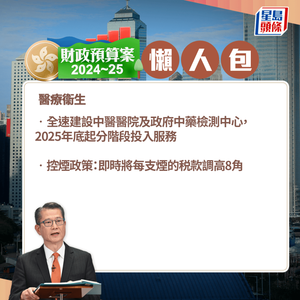 財政預算案2024︱連串重點措施