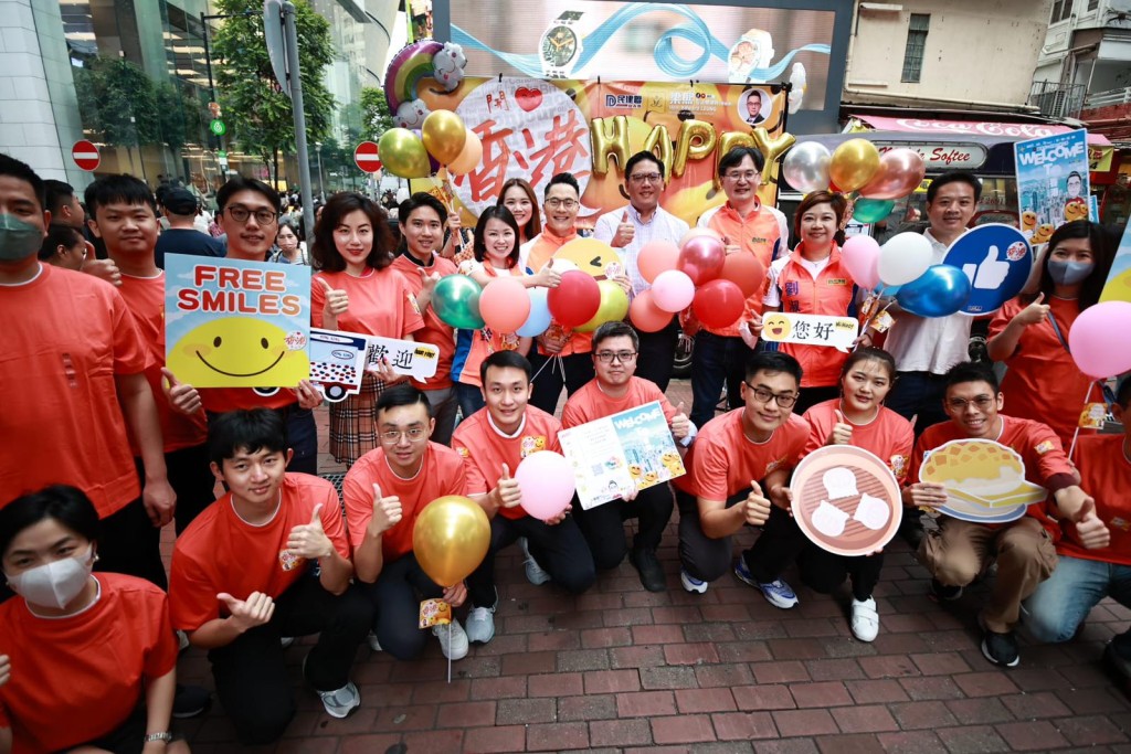 梁熙希望活動能帶動民間展現香港的歡欣喜樂，讓旅客感受香港熱情和特色，對香港留下美好印象，亦讓本港市民團結向前。梁熙供圖