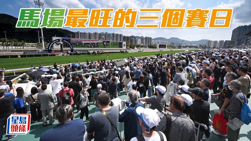 國際賽、婦女銀袋日及年初三賀歲馬，也是沙田馬場最旺的三個賽日。