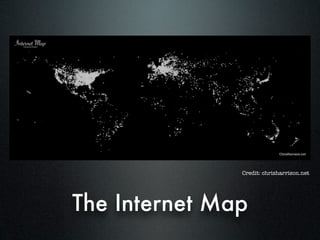 Credit: chrisharrison.net




The Internet Map
 