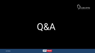 Q&A
4/7/2016
 