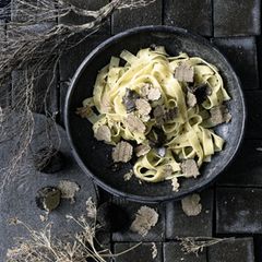 Trüffelpasta vom Feinsten: Fettucine mit Périgord-Trüffel