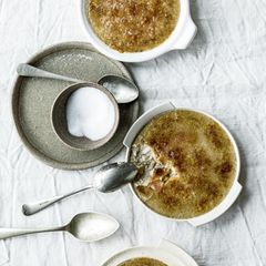 Pilz-Crème-brûlée