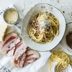 Pasta alla gricia mit Za’atar