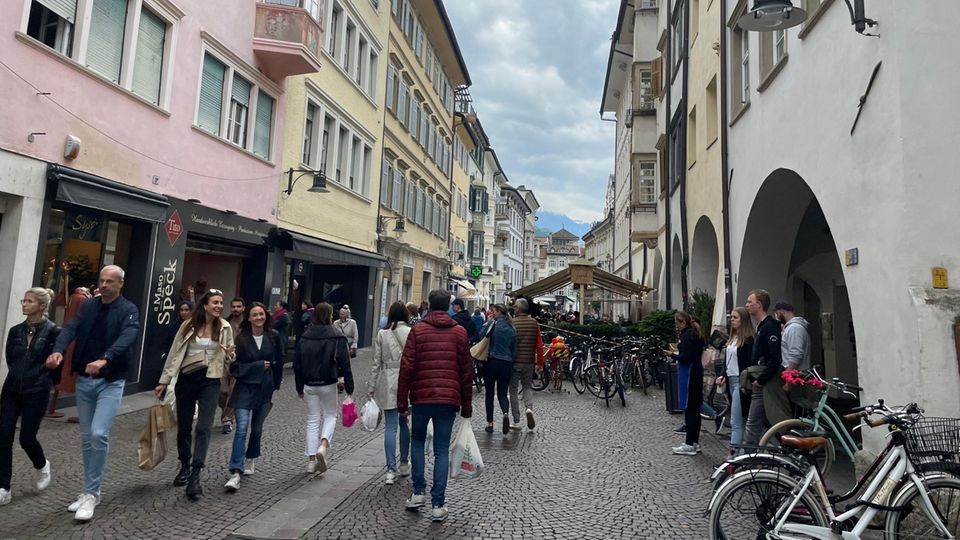 In Bozen, Südtirols Hauptstadt, ist immer einiges los