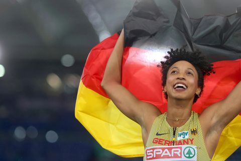 Malaika Mihambo holte sich in Rom mit dem zweitbesten Sprung ihrer Karriere die EM-Goldmedaille zurück