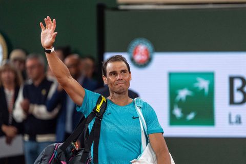 Rafael Nadal winkt zum Abschied