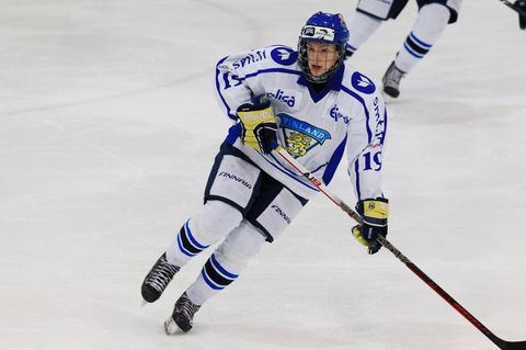 Der finnische Eishockeyspieler Janne Puhakka