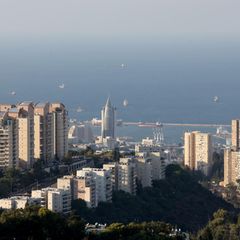 Der israelische Küstenort Haifa. In der Region gab es eine Erdbebenwarnung (Archivbild)