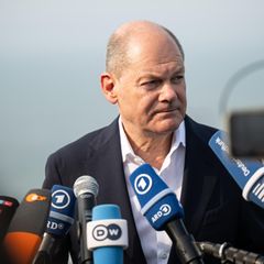 Neue Eskalation zwischen Iran und Israel: Olaf Scholz hält eine Pressekonferenz