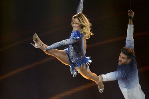 Thomas Seitel und Helene Fischer arbeiten auf der Bühne eng zusammen