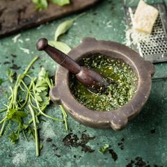 Selbstgemachtes Pesto