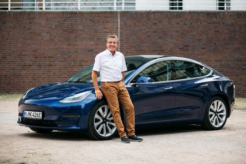 Hans-Jörg Felbick testete den Tesla 3