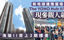 新地接连推盘吸客  The YOHO Hub II示位参观现人龙 海璇II突上3期楼书