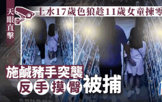 上水17岁男职员趁11岁女童拣零食 施「咸猪手」反手摸臀当场断正｜天眼直击