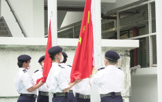 十一國慶｜入境處訓練青少年領袖團升旗 冀建立國家忠誠價值觀