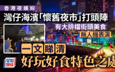 香港夜繽紛︱9.27至10.2灣仔海濱率先辦「懷舊夜市」  一文睇清好玩好食特色之處（附時間表）