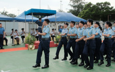 民安隊少年團挑戰日逾200人參與  以中式步操形式作賽  強化青少年國民身分認同