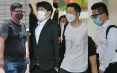 【理大衝突】5人被控暴動罪 控方指大批黑衣人向警擲磚汽油彈