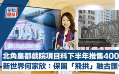 北角皇都戏院项目料下半年推售400伙 主打2房及3房 新世界何家欣：保留「飞拱」融古汇今