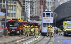 西環電車奪命意外｜目擊者：電車按綠燈行駛車速不高 同行印傭亦腰痛受傷