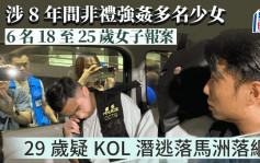 29岁港男8年间涉非礼及强奸多名少女 漏夜着草落马洲落网 母涉盗窃被捕