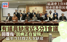 區議會上任8個月 觀塘元朗離島缺勤較嚴重 有議員缺席3分1會議 邊區最勤力？