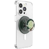 PopSockets Phone Grip Compatible with MagSafe, Phone Holder, Wireless Charging Compatible, Star Wars-Enamel Yoda