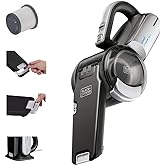 BLACK+DECKER dustbuster PIVOT VAC Cordless Handheld Vacuum, Home and Car Vacuum with Crevice Tool and Pivot Nozzle (BDH2000PL