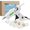 SHJADE Hot Glue Gun with 30 Glue Sticks, Fast Preheating Hot Melt Gun, Mini Glue Gun Kit for Kids DIY School Craft Projects a