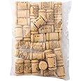 FastRack Bag of 30, #8 Premium Straight Wine Corks for Wine Bottles - 7/8" x 1-3/4" - Beige, Wine Bottle Cork Stoppers, Repla