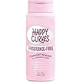 HAPPY CURVES Comfort Powder: Talc Free Anti Chafe Body & Foot Powder Deodorant to Control Inner Thigh Chafing, Private Areas,