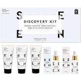 SEEN Discovery Kit - Fragrance Free - Non-Comedogenic & Sulfate-Free Hair Set- Dermatologist-Developed - Safe for Sensitive, 