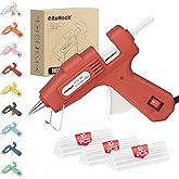 ROMECH 20W Mini Hot Glue Gun with 30 Glue Sticks Set, Fast Preheating Hot Glue Gun Kit Heavy Duty Gluegun for Craft, DIY, Rep