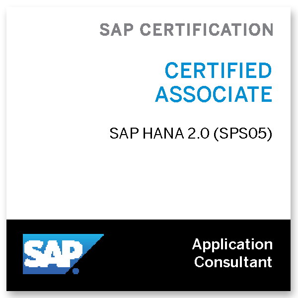 SAP Certified Application Associate - SAP HANA 2.0 (SPS05)