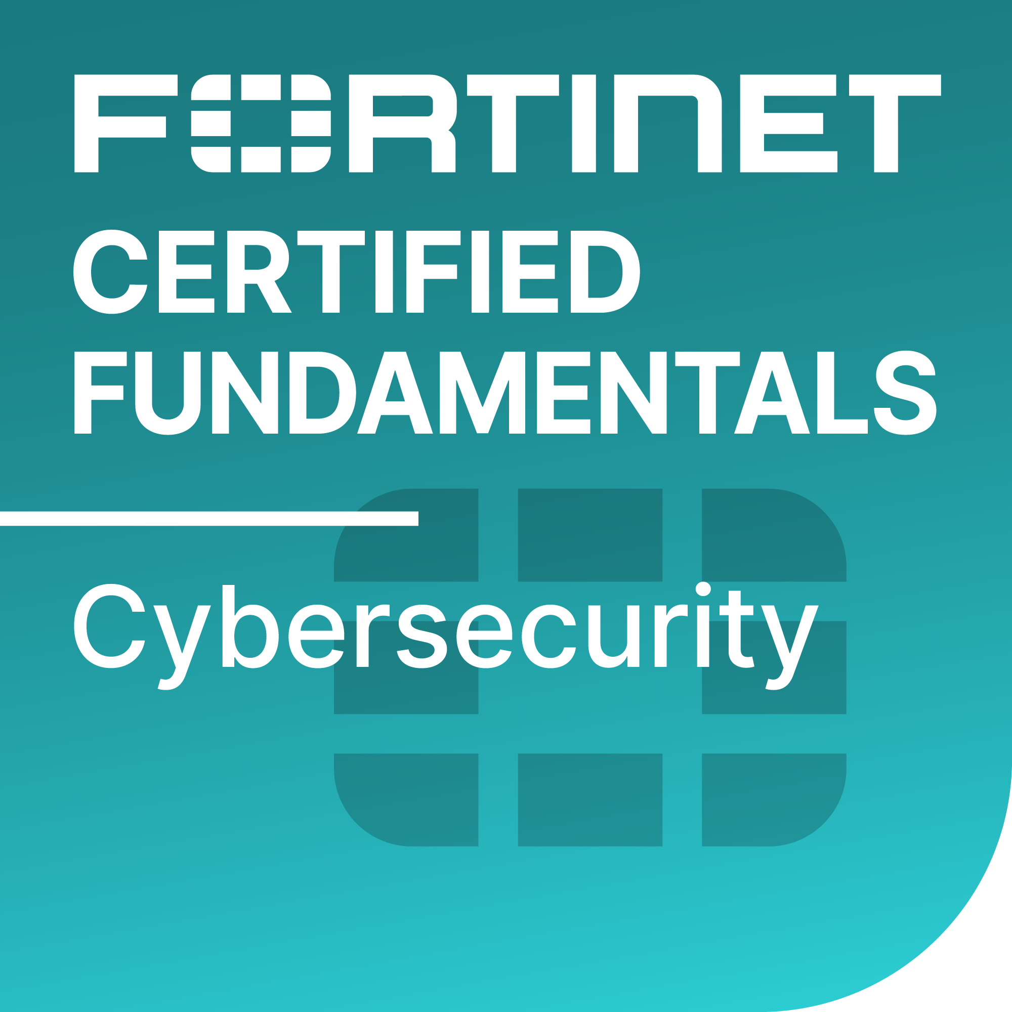 Fortinet Certified Fundamentals Cybersecurity