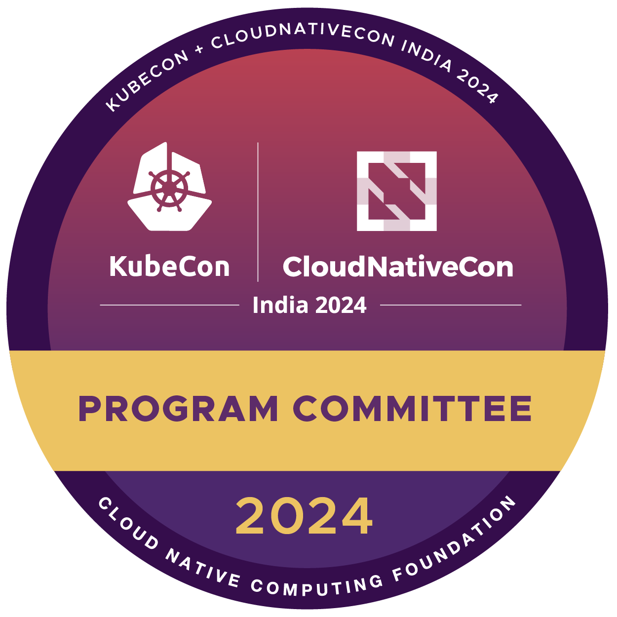 Program Committee Member: KubeCon + CloudNativeCon India 2024