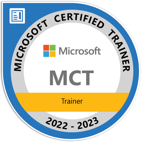 Microsoft Certified Trainer 2022-2023