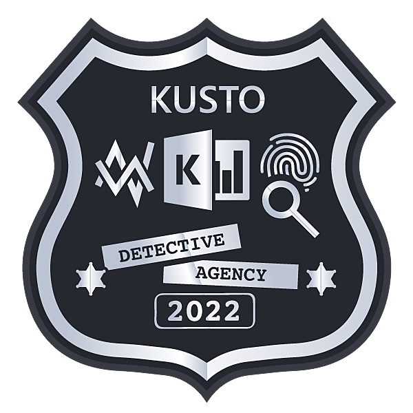 Kusto Detective Agency - Case #4 Badge