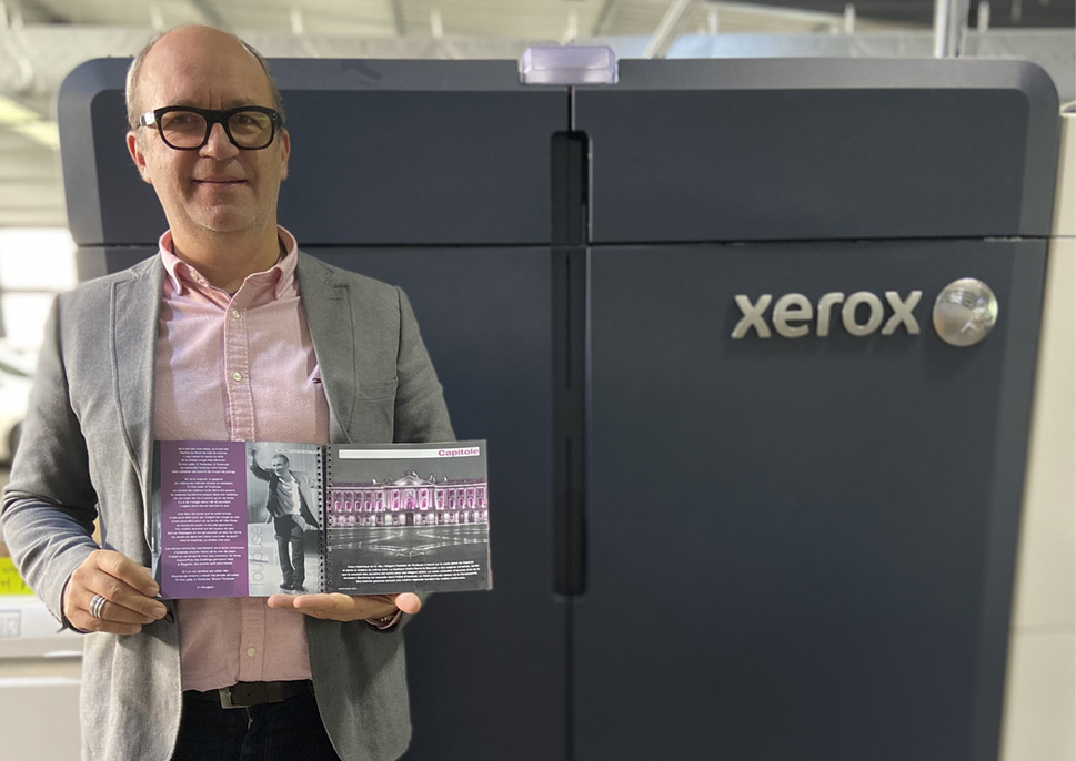 Philippe Sforza of Reprocolor31 with Xerox Iridesse